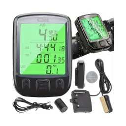 Velocímetro para Bike Computador de Bordo Luz Noturna + - 2