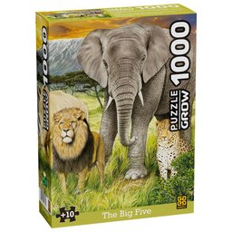 Puzzle 1000 peças The Big Five - 1
