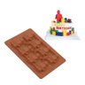 Molde Forma Silicone Silverchef Confeitaria Boneco Lego - 2