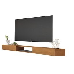 Rack Suspenso Para TV até 72 Polegadas Nicho 1.8 Nature – Giga Móveis - 1 Rack Suspenso Para TV até 72 Polegadas Nicho 1.8 Nature – Giga Móveis - 1