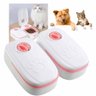 Alimentador Comedouro Com Temporizador Duplo Agua Raçao 2x1 Cachorro Gato Bichos Animais Petshop Res - 5