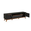 Ver imagem 7 de Rack Kappesberg 3 Portas Preto Fosco 180cm
