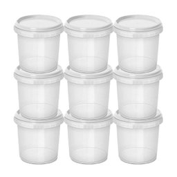 Pote Redondo com Lacre Bolo No Pote Conservas Descartável 500 Ml 50Unid - 3