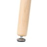 KIT - Mesa de jantar retangular Eames 60 x 120 cm branco + 2 cadeiras Eiffel DSW Preto - 9