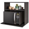 Suporte Aéreo para Micro-ondas 60x40cm Bia M05 Preto - Inoviza - 3