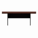 Ver imagem 4 de Mesa de Reunião Retangular Executiva 8 Lugares 200cm Louro Preto com Preto F5 Office