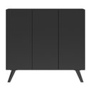 Ver imagem 6 de Gabinete Banheiro 3 Portas Retrô 90cm Multimóveis Mp5030 Preto