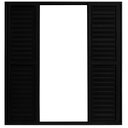 Ver imagem 3 de Porta de Correr Alumínio Preto Veneziana 06 Folhas Maxx - 210x150