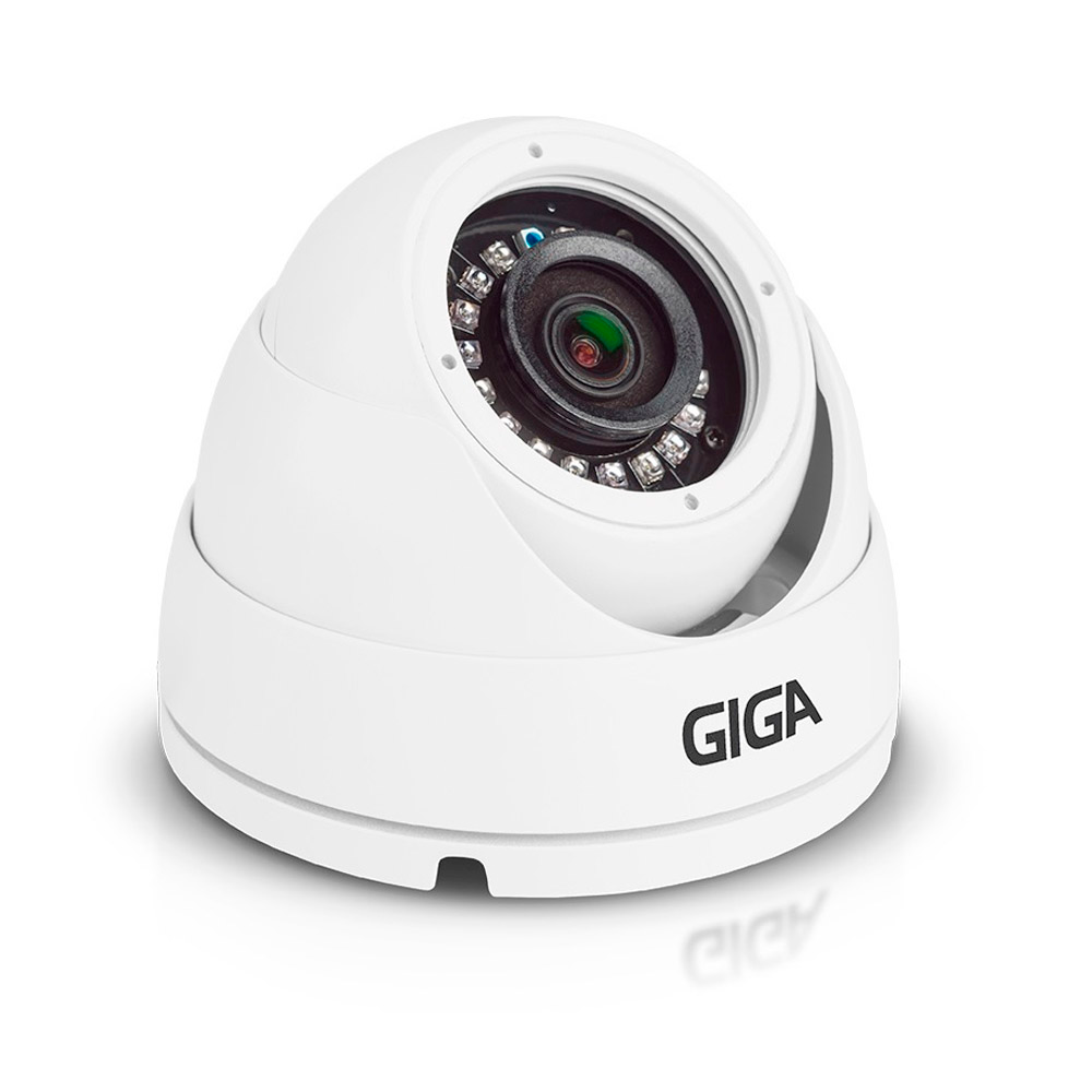 Câmera IP Giga GS0372 Dome 2MP Série Órion 2.8mm IR 30m DWDR