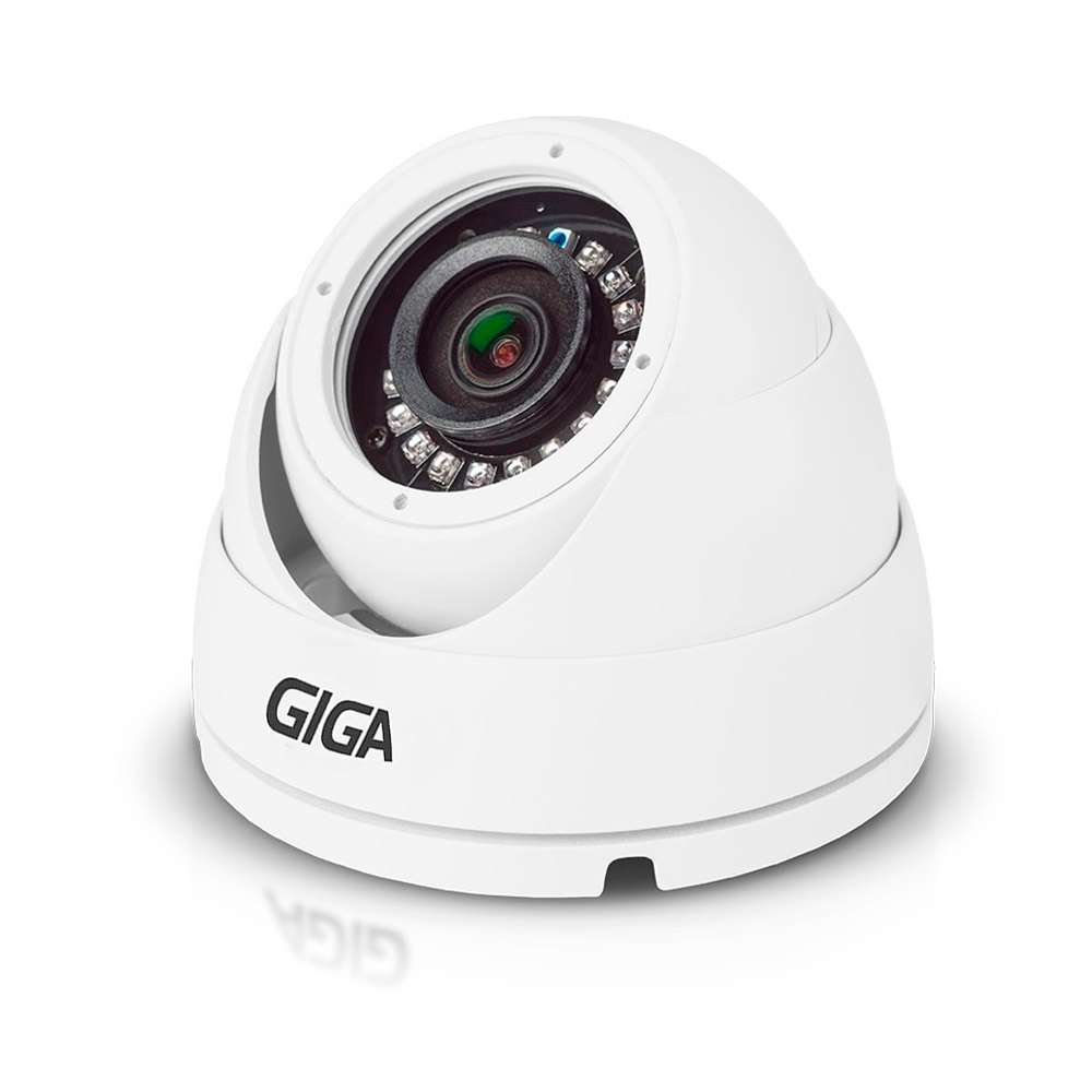 Câmera IP Giga GS0372 Dome 2MP Série Órion 2.8mm IR 30m DWDR - 2