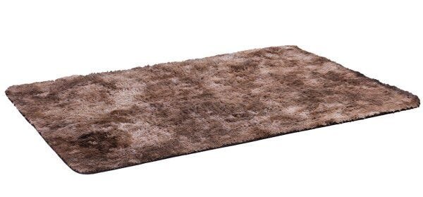 Tapete Onix 2,40 x 2,00 Peludo Felpudo Quarto Sala Grande - Marrom - 1