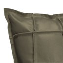 Ver imagem 4 de Almofada Decorativa de Couro Legítimo 50x50cm Luiza Fendi - Mozzelar