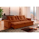 Ver imagem 1 de Sofá Retrátil e Reclinável Apolo 2,90m 05 Lugares Mola Ensacada Txr