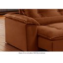 Ver imagem 5 de Sofá Retrátil e Reclinável Apolo 2,90m 05 Lugares Mola Ensacada Txr