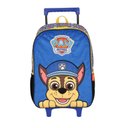 Ver imagem 1 de Mochila com Rodas Infantil 16" Patrulha Canina Azul - Luxcel