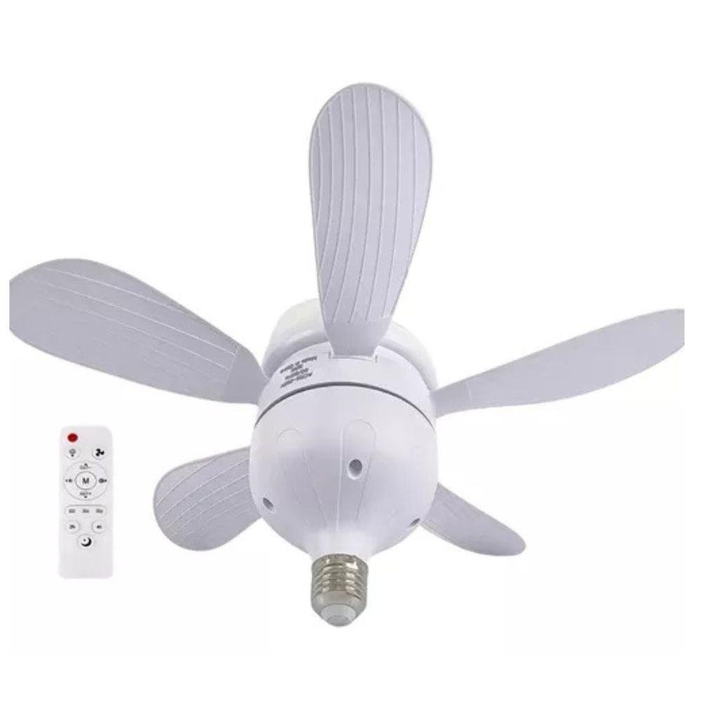 Mini Ventilador de Teto de Led Super Silencioso 30w