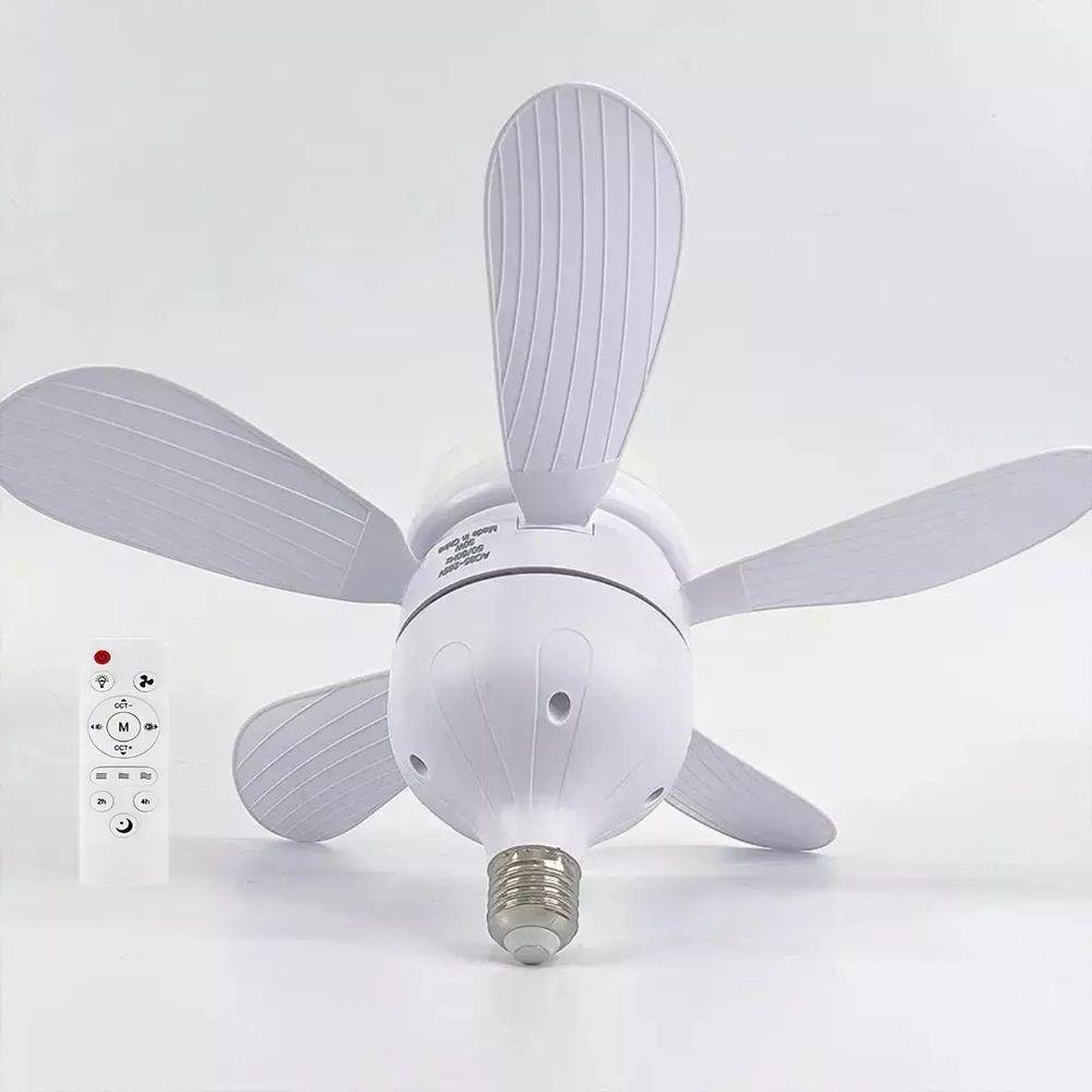 Mini Ventilador de Teto de Led Super Silencioso 30w - 2