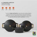 Ver imagem 4 de Kit Tradição Completo 7PCS Tampa Ferro Fundido Panelamineira