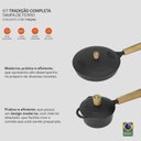 Ver imagem 2 de Kit Tradição Completo 7PCS Tampa Ferro Fundido Panelamineira