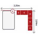 Ver imagem 4 de Jogo de Quarto Modulado Firenze Branco de Casal 8 Pçs Roupeiro + Painel de Casal