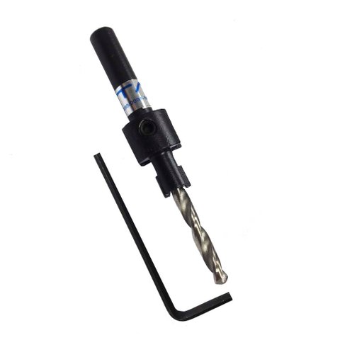 Escareador Reto Ø 4,0 x 08 mm Haste 07 mm Metali