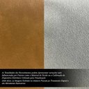 Ver imagem 5 de Cabeceira Design para Cama King Torres Pés em Madeira Pu/bouclê Caramelo/off White G91 - Gran Belo