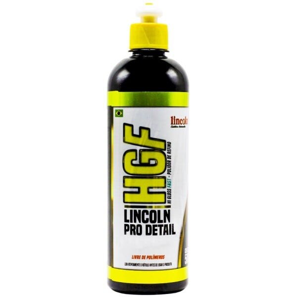 Polidor de Refino Lustro HGF Hi Gloss Fast 500g Lincoln