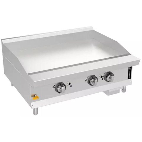 Chapa Manual PCM36GME a Gás Glp com Queimadores Individuais Inox Venâncio