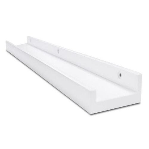 Prateleira de Madeira Multiuso 60cm Branco Moldurarte - Branco