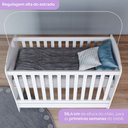 Ver imagem 5 de Quarto de Bebê Completo Bala de Menta 5 Gavetas Branco - Henn