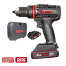FURADEIRA DE IMPACTO A BATERIA KRESS 20V C/2BATERIAS 2AMPERES - 1