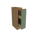 Ver imagem 4 de Nicho Porta Condimentos Celeste Kappesberg 100% Mdf Nogueira/verde 20cm