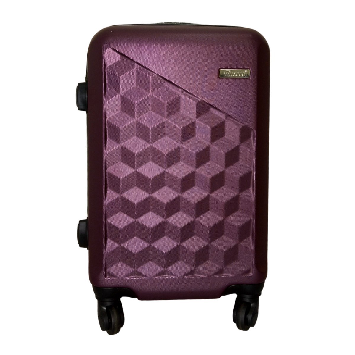 Mala de Bordo para Viagem Pequena Fuseco Abs Resistente 0035 Roxo ...