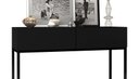 Ver imagem 5 de Aparador Buffet Preto Eros 90cm Estilo Industrial Base de Ferro Preto para Cantinho do Café