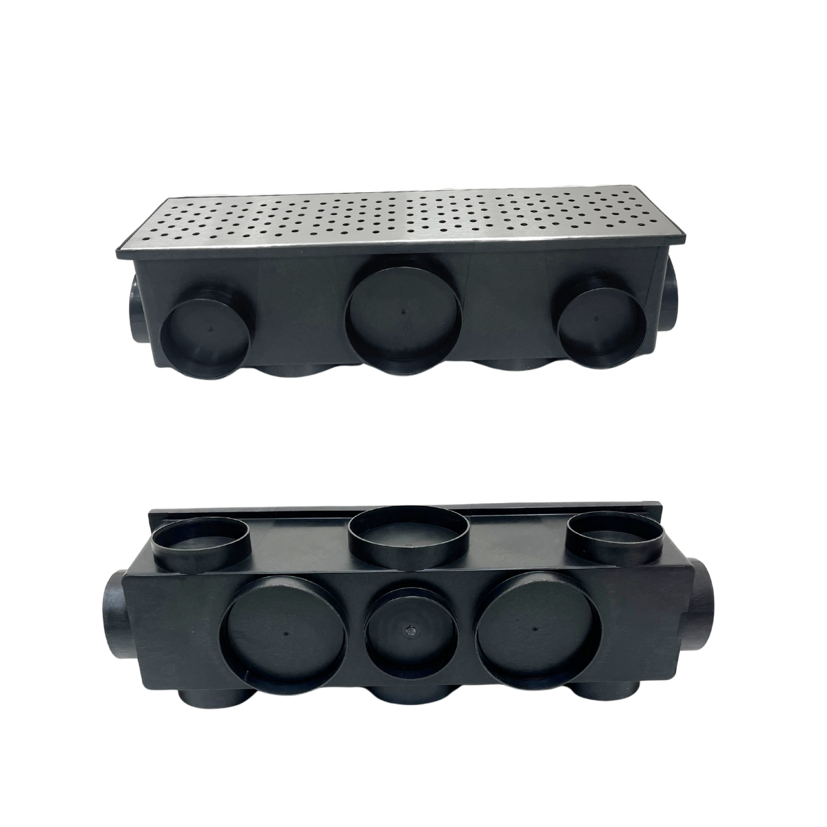 Ralo 15x50 Multi Saídas Grelha em Inox 304 Bolinha - 7