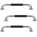Ver imagem 1 de Barra de Apoio 30cm Inox Suporte Antiderrapante Casa Banheiro Box Kit 3 Unidades Idoso Cadeirante Ge