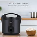 Ver imagem 7 de Panela de Arroz Elétrica Midea 5 Litros Preta Pae50p1 127v