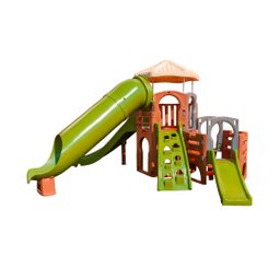 Playground DinoPlay Freso com Escorregador Infantil Tubo - 1