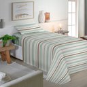 Ver imagem 2 de Jogo de Cama Solteiro Algodão 200 Fios 3 Peças Estampado