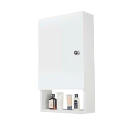 Armário para Banheiro Lavabo Nilo Branco 34cm - 1