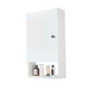 Ver imagem 1 de Armário para Banheiro Lavabo Nilo Branco 34cm