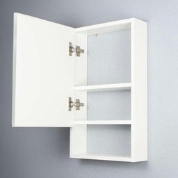 Armário para Banheiro Lavabo Nilo Branco 34cm - 5