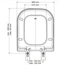 Ver imagem 5 de Assento Sanitário Deca modelo Quadra Soft Close Branco Censi