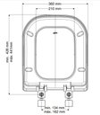 Ver imagem 5 de Assento Sanitário Deca modelo Quadra Soft Close Branco Censi