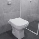 Ver imagem 2 de Assento Sanitário Deca modelo Quadra Soft Close Branco Censi
