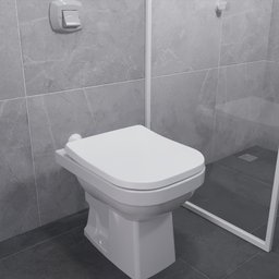 Assento Sanitário Deca modelo Quadra Soft Close Branco Censi - 2