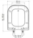 Ver imagem 3 de Assento Sanitário Deca modelo Quadra Soft Close Branco Censi