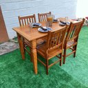 Ver imagem 7 de Mesa Madeira de Demolição 140cm X 70cm com 4 Cadeiras Ana Hickmann Sudeste Rústico