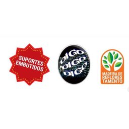 Prateleira 25x60 cms com suporte incluso DECORE CLIP 2560 - Branco - 5