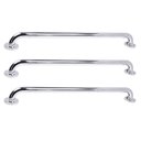 Ver imagem 1 de Alça Barra de Apoio 70cm Inox Kit 3 Unidades Deficiente Idoso Anti Queda Corrimao
